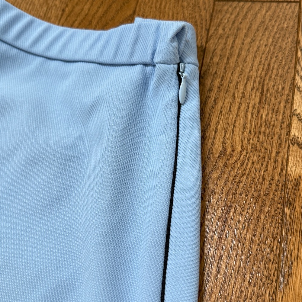 Sporty&Rich x Lacoste Light Blue Women's Athletic Shorts - Picture 4 of 10